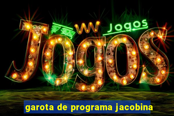 garota de programa jacobina